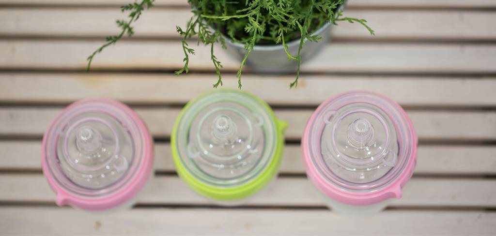 Comotomo Baby Bottle (2-Pack) Pink