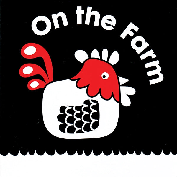 First Focus Frieze: On the Farm High Contrast Board Book
