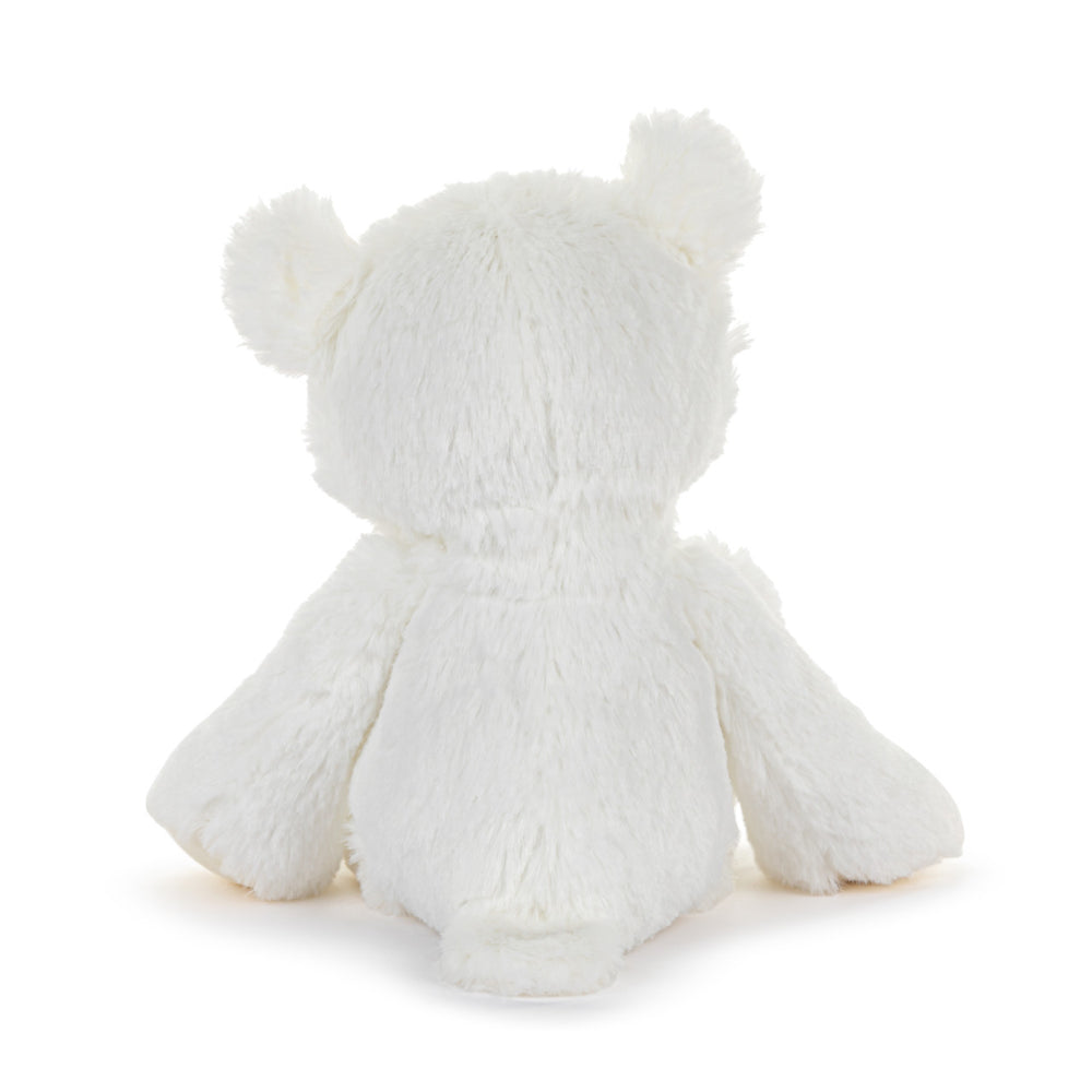 Demdaco Celebrate Me | God Bless Baby White Plush Teddy Bear