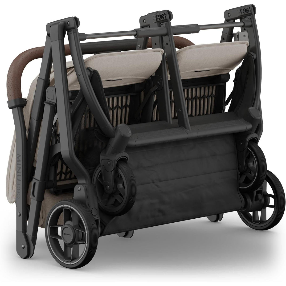 UPPAbaby Minu Duo Compact Double Stroller | Carbon Frame
