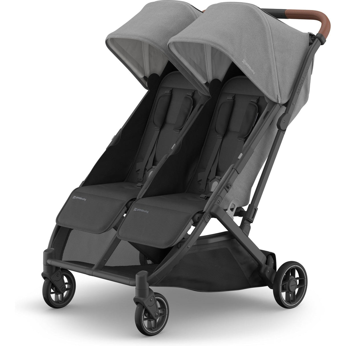 UPPAbaby Minu Duo Compact Double Stroller | Carbon Frame