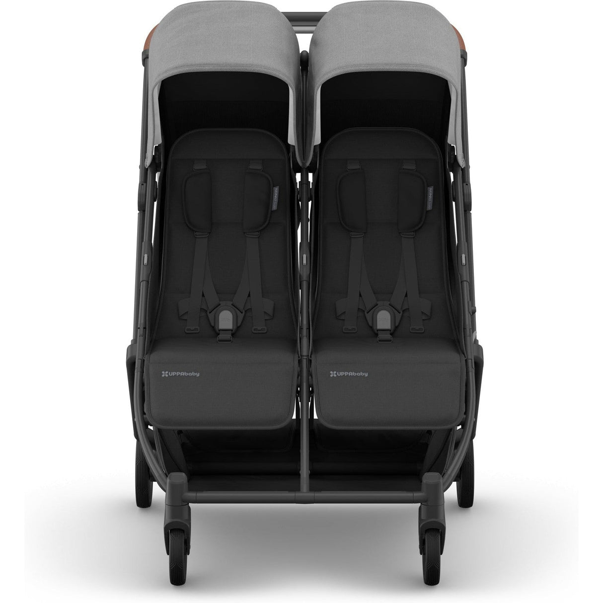 UPPAbaby Minu Duo Compact Double Stroller | Carbon Frame