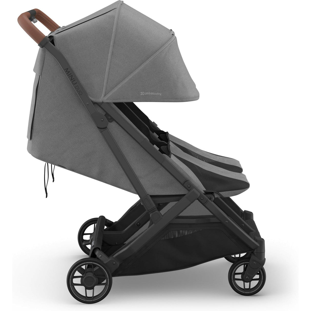 UPPAbaby Minu Duo Compact Double Stroller | Carbon Frame