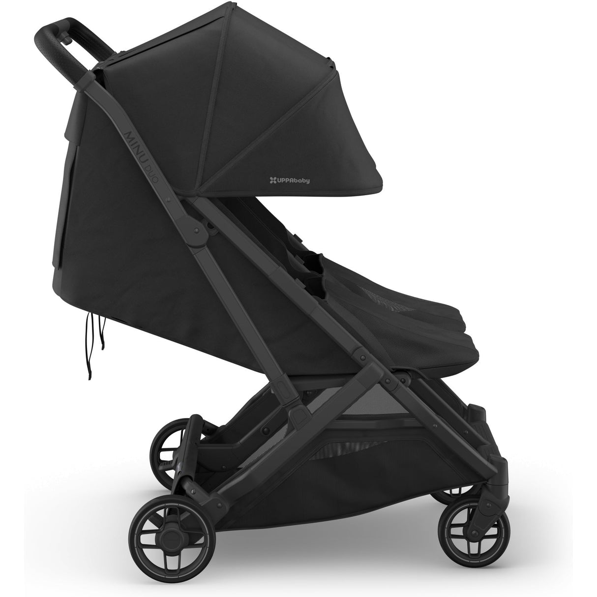 UPPAbaby Minu Duo Compact Double Stroller | Carbon Frame