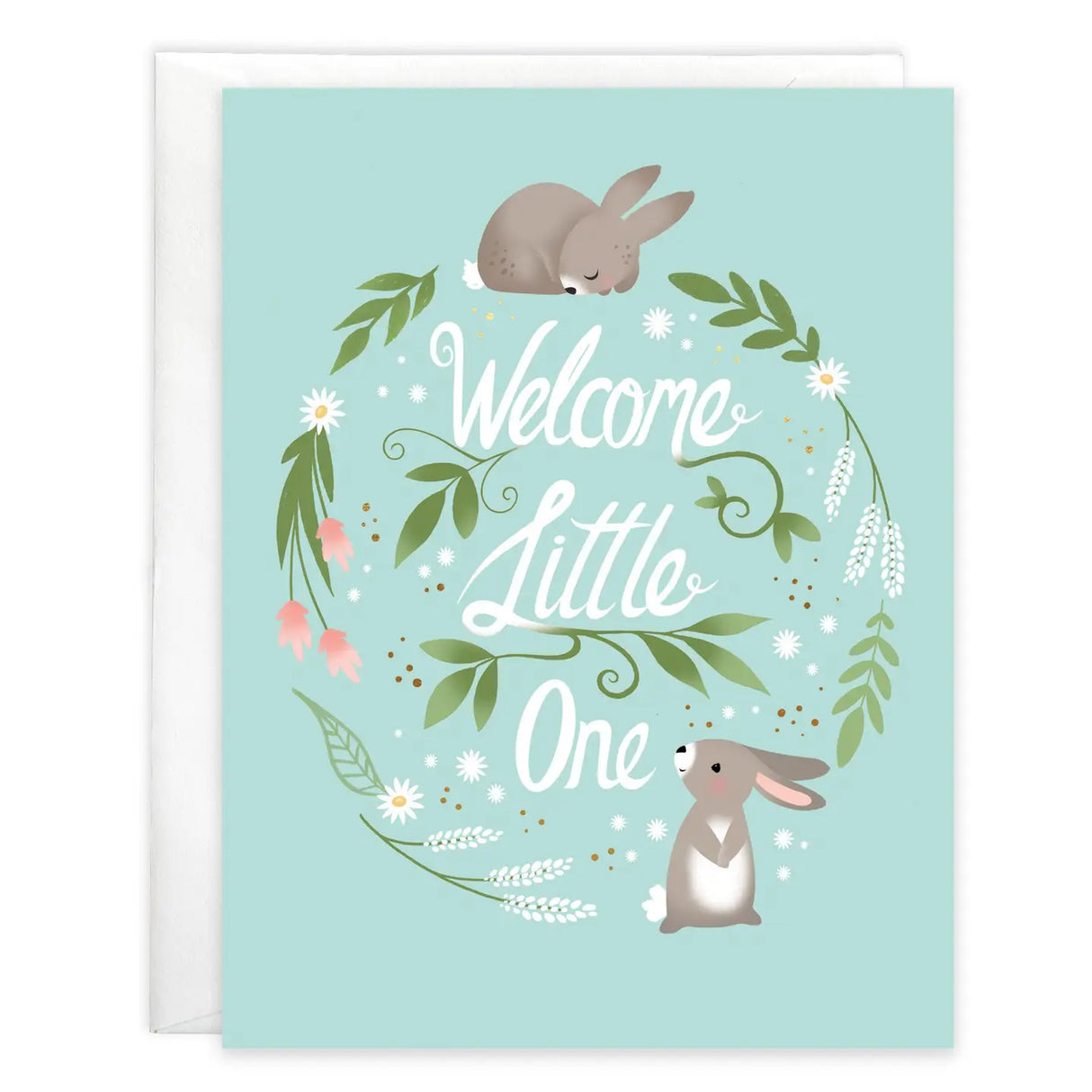 Gina B Designs Baby Greeting Card | Little Bunnies