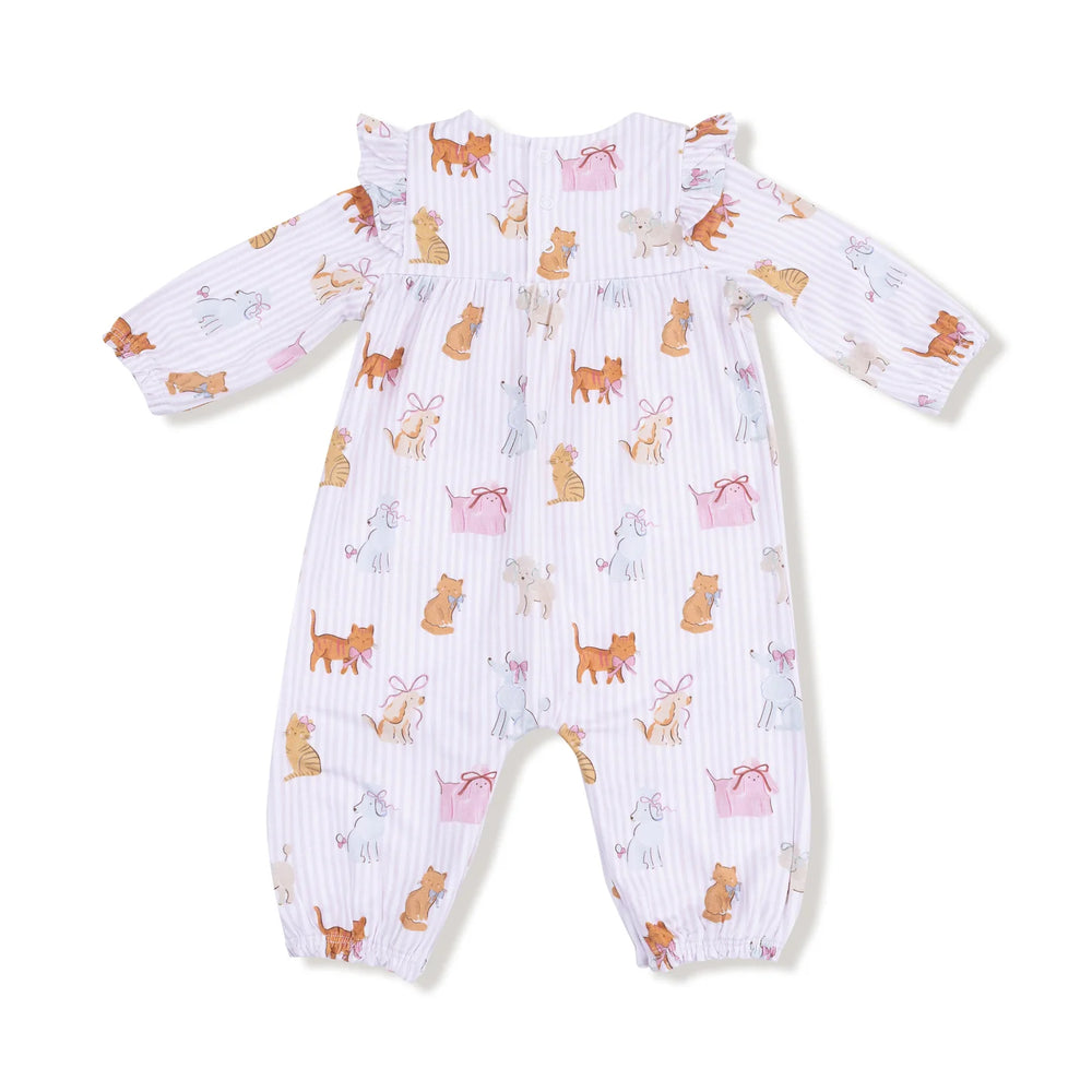 Angel Dear Fancy Pets Ruffle Sleeve Romper