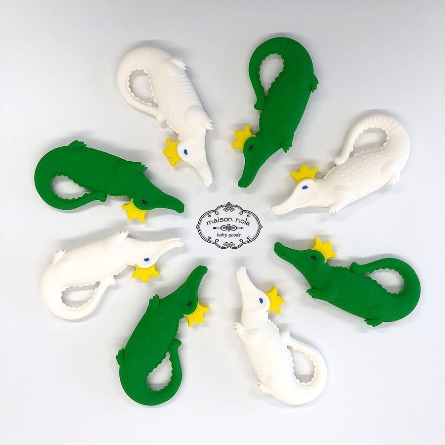 Alligator Silicone Teether