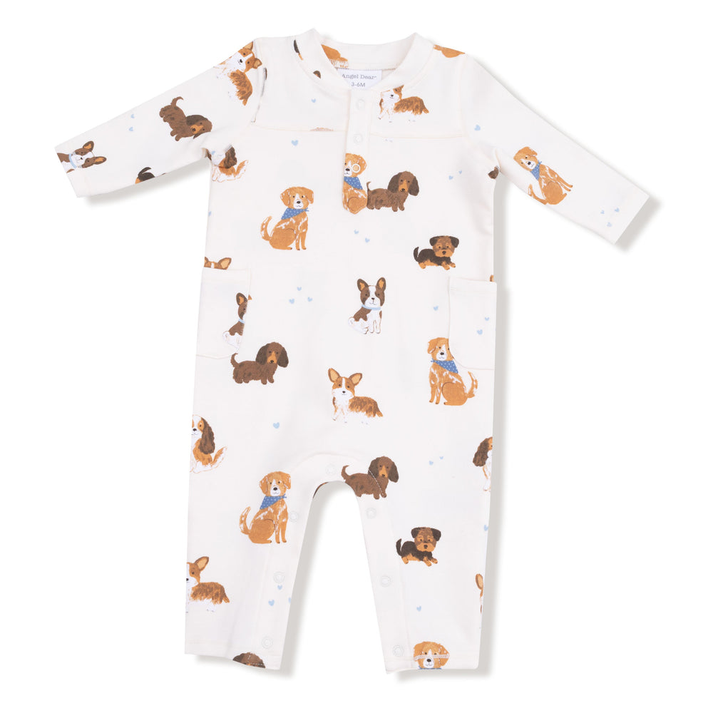 Angel Dear Best Friend Dogs Uni Romper