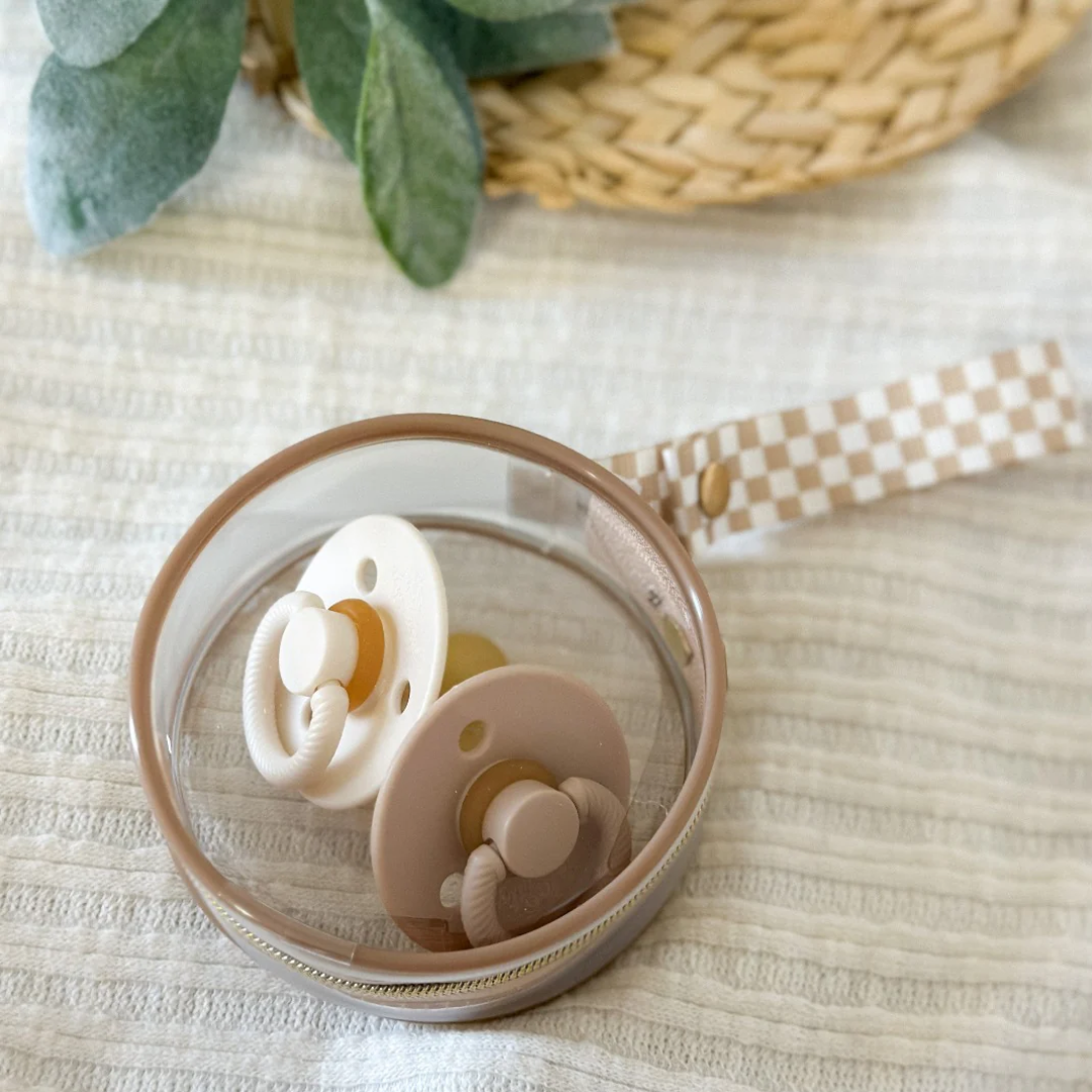 Itzy Ritzy Itzy Paci Case | Clear