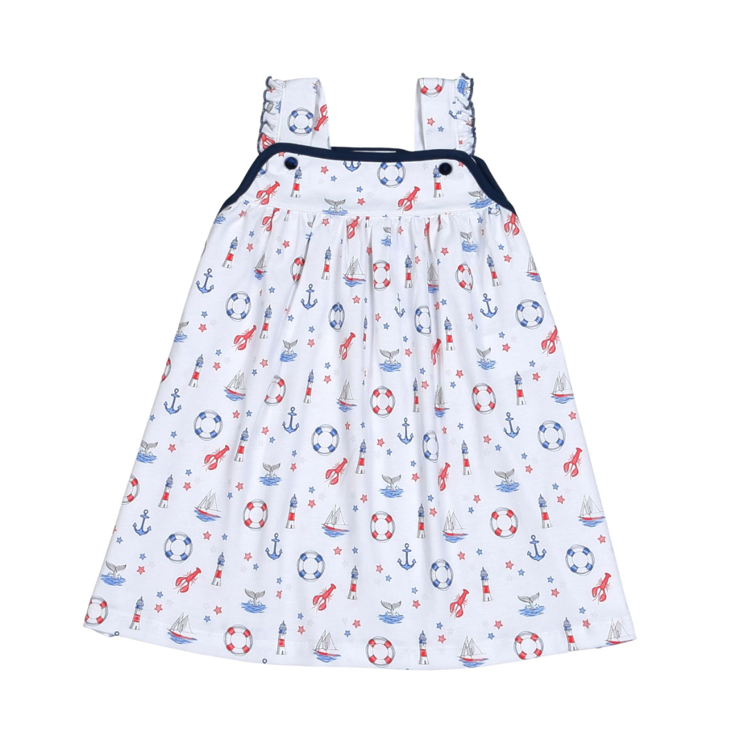 Ahoy Sailor Pima Dress