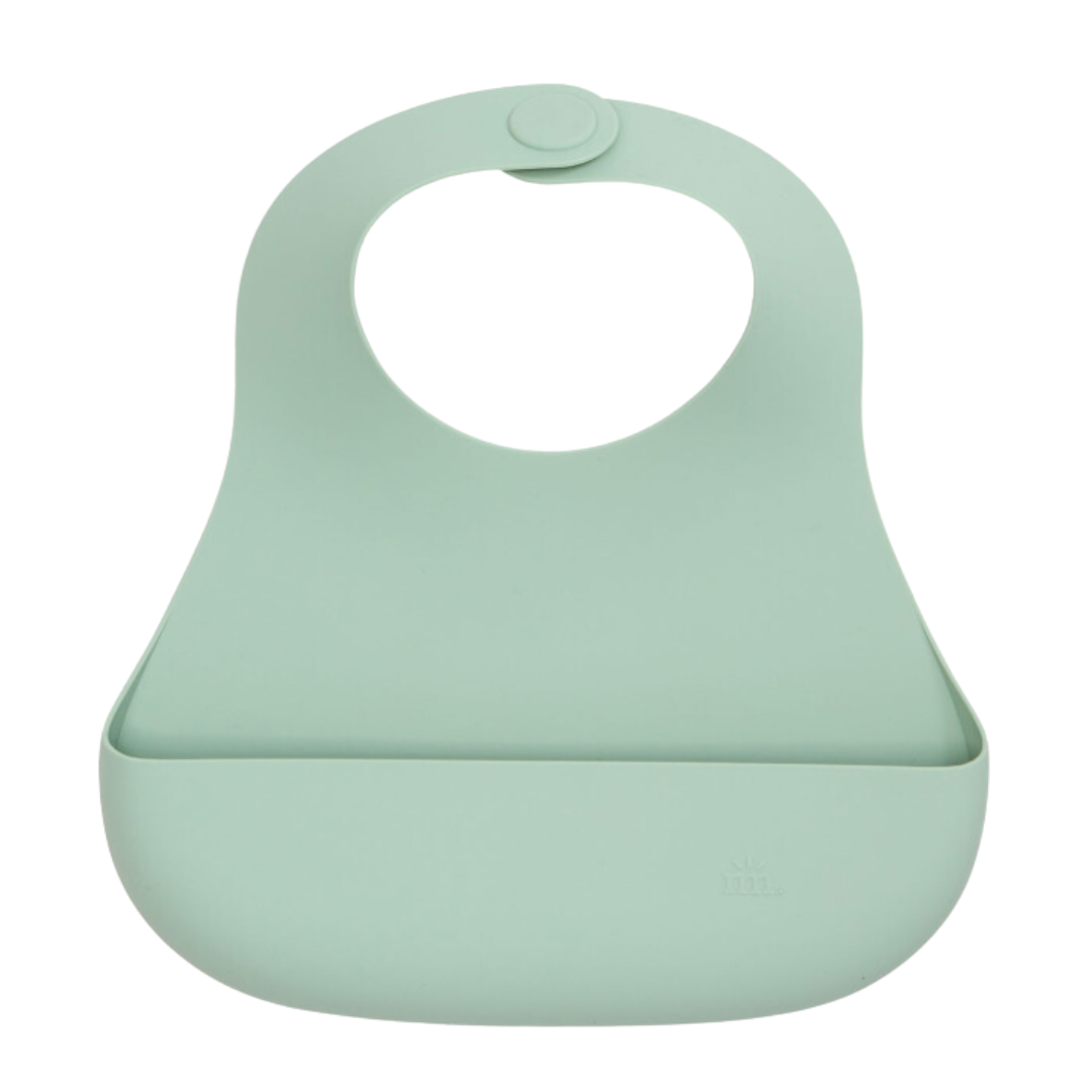 Magnetic Silicone Bucket Feeding Bib