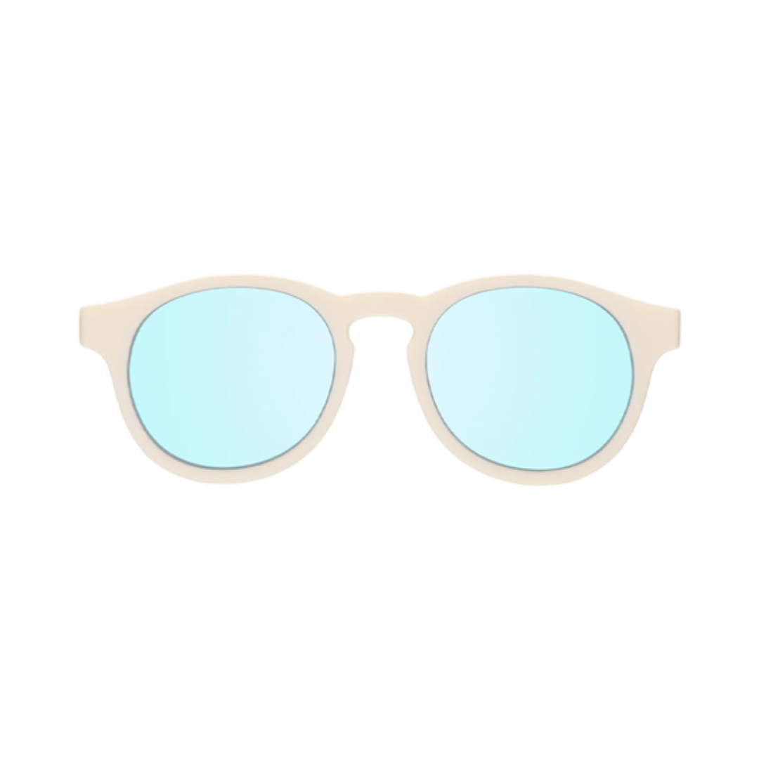 Cream Keyhole Kids UV Sunglasses | Hangtag