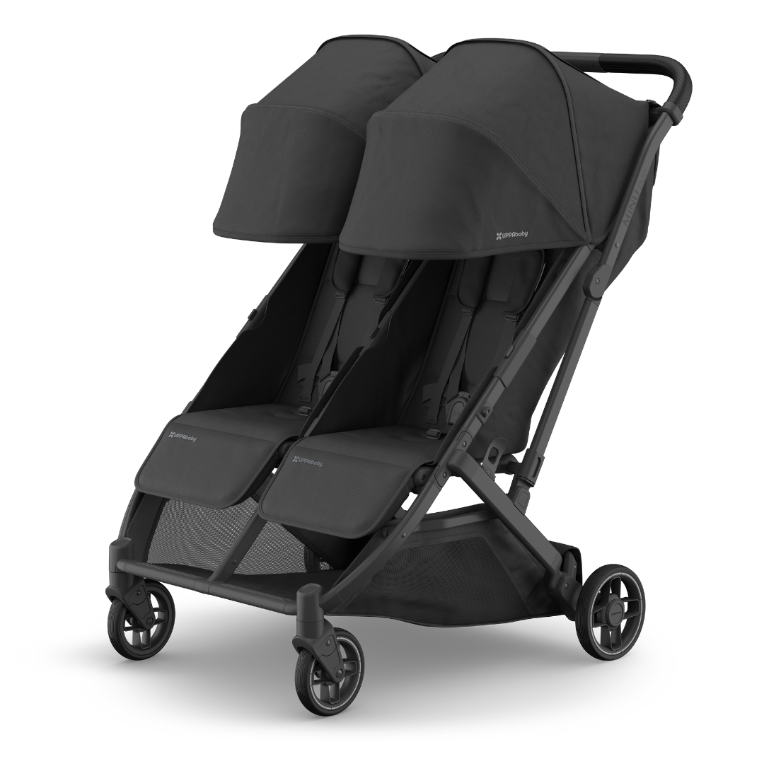 UPPAbaby Minu Duo Compact Double Stroller | Carbon Frame