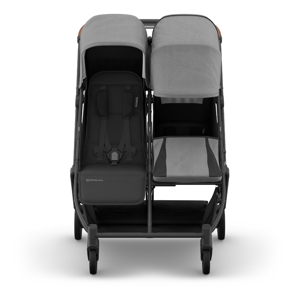 UPPAbaby Minu Duo Compact Double Stroller | Carbon Frame