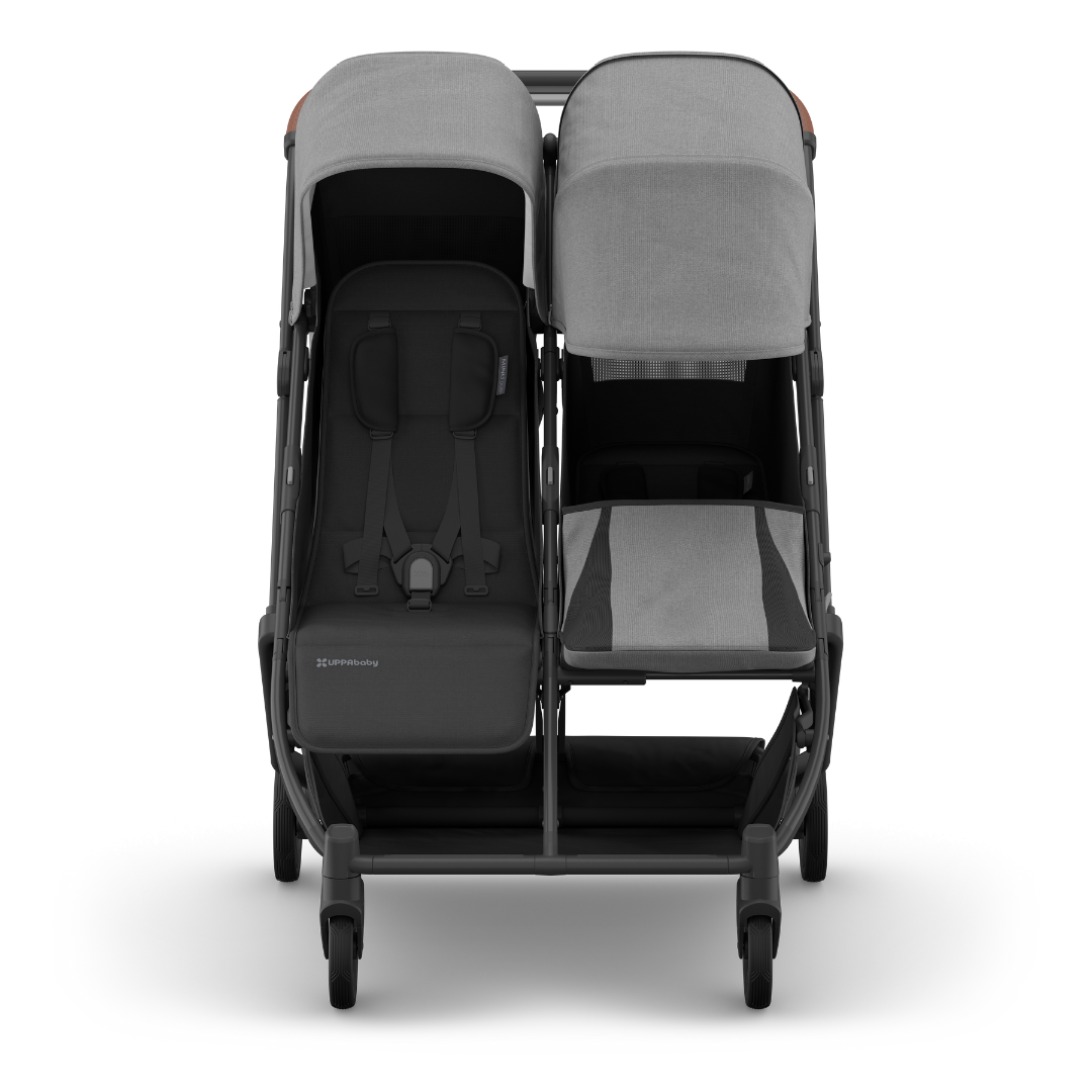 UPPAbaby Minu Duo Compact Double Stroller | Carbon Frame