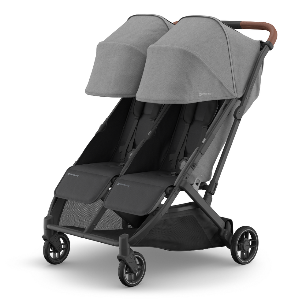 UPPAbaby Minu Duo Compact Double Stroller | Carbon Frame