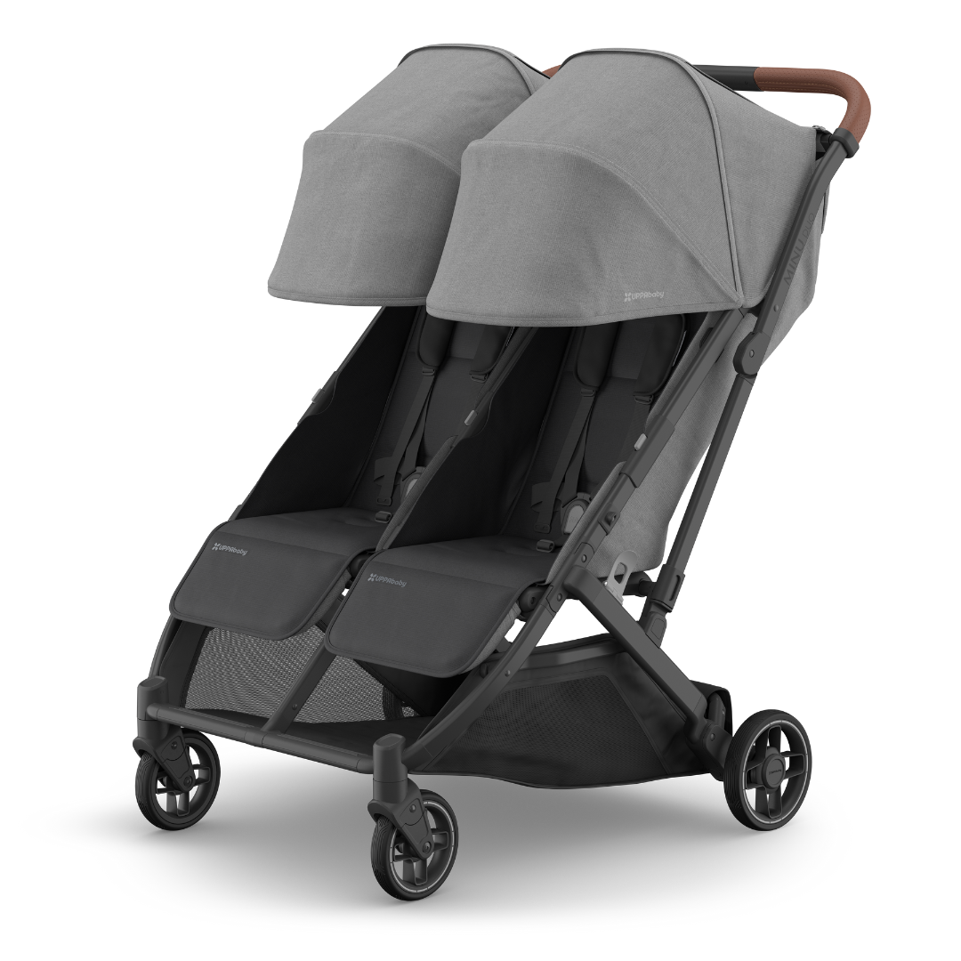 UPPAbaby Minu Duo Compact Double Stroller | Carbon Frame
