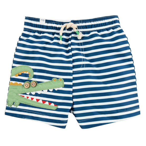Mud Pie Gator Swim Trunks