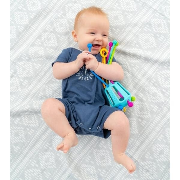 Zippee Silicone Activity Pull Toy | Multi Color