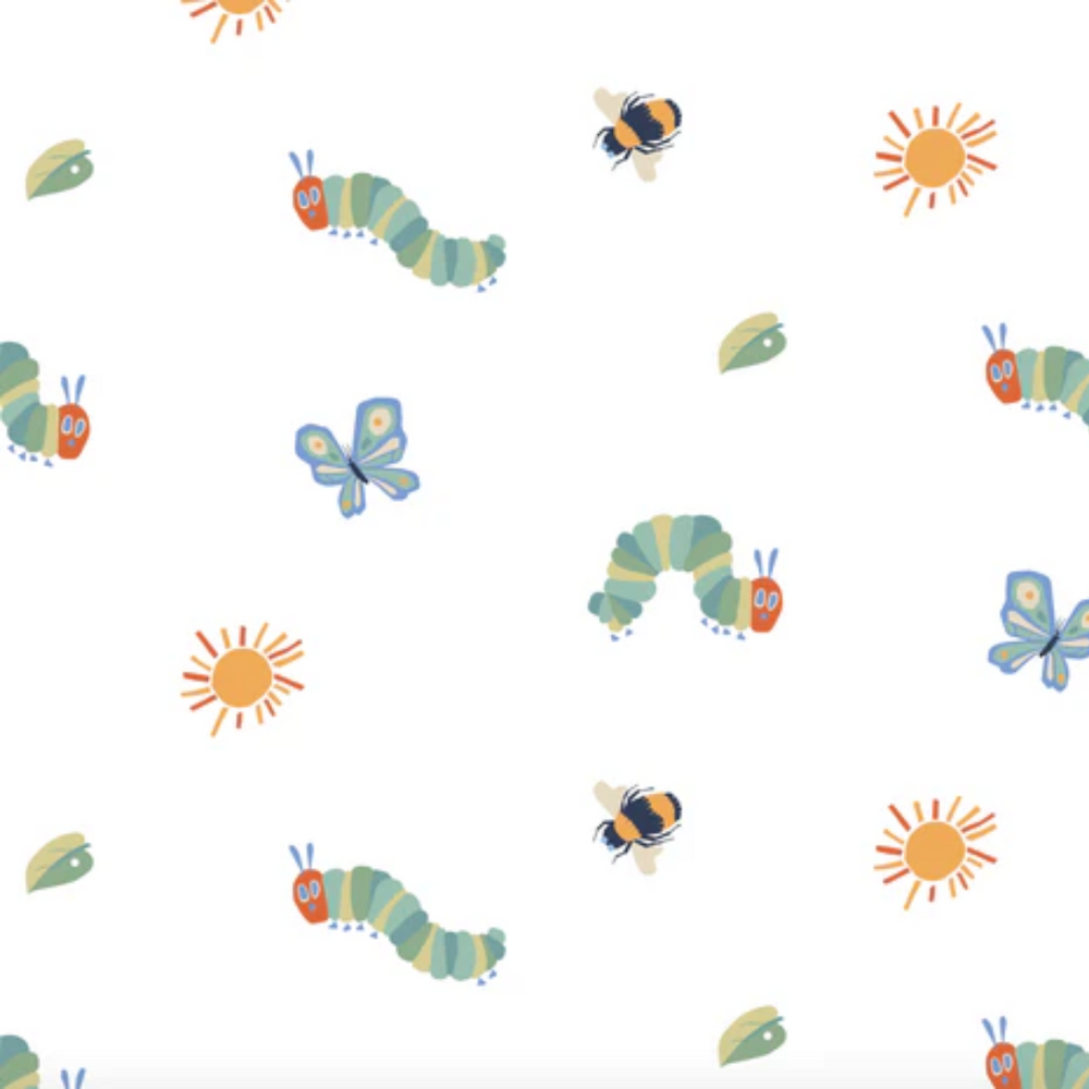 Kyte Bamboo Swaddle Blanket | The Very Hungry Caterpillar