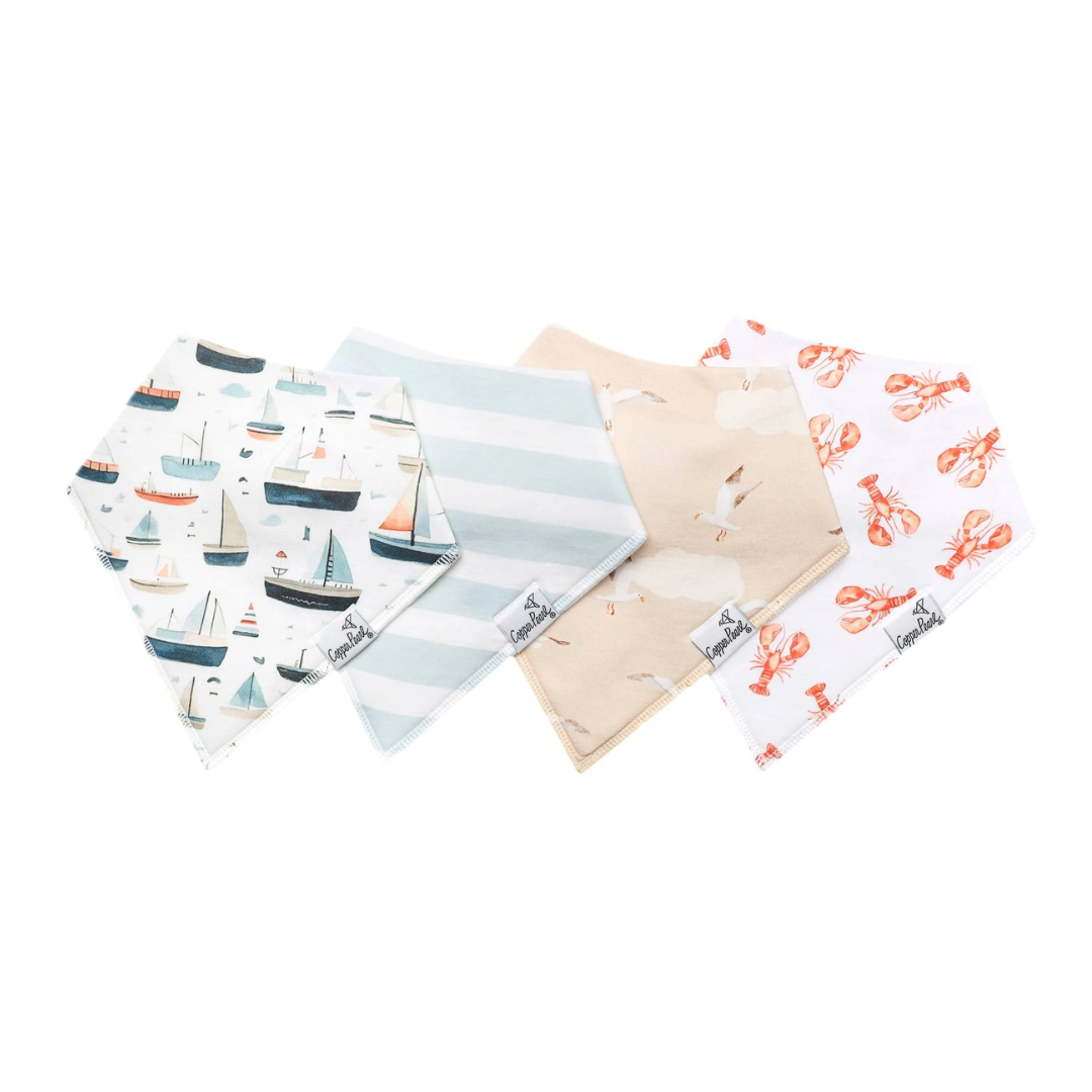 Baby Bandana Bib 4-Pack Set |  Fischer