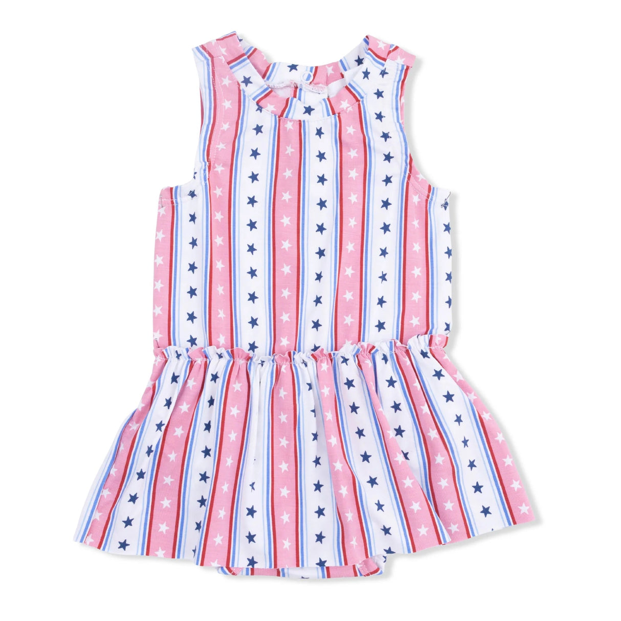 Angel Dear Stars and Stripes Bodysuit w/ Skirt