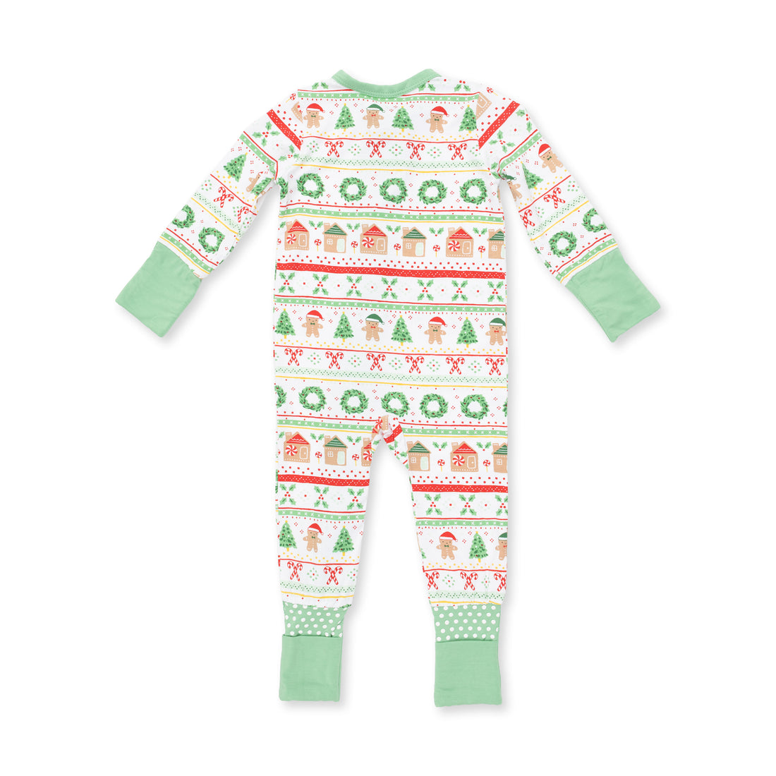 Gingerbread Fair Isle Uni Convertible Romper