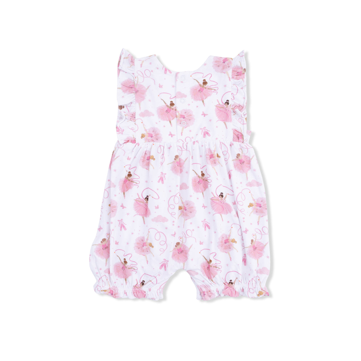 Angel Dear Ribbon Ballerinas Ruffle Playsuit