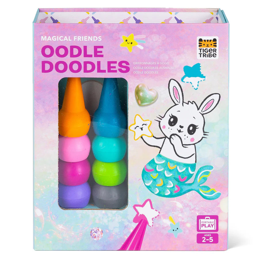Tiger Tribe Oodle Doodles Coloring Set | Magical Friend