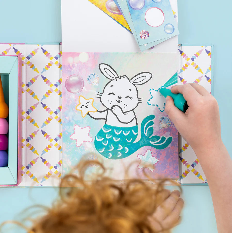 Tiger Tribe Oodle Doodles Coloring Set | Magical Friend