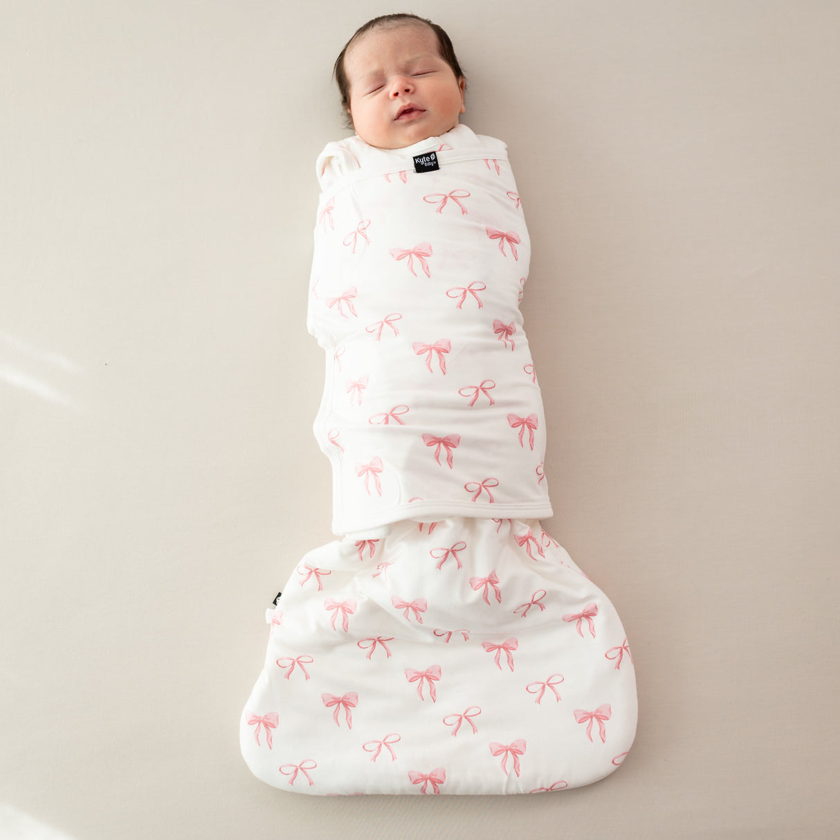 Kyte Bamboo Sleep Bag Swaddler XS | 1.0 TOG Bow