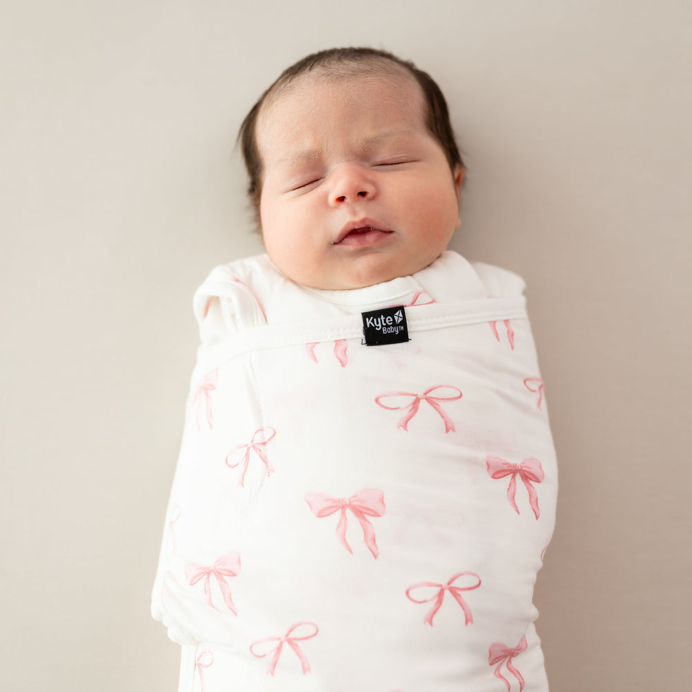 Kyte Bamboo Sleep Bag Swaddler XS | 1.0 TOG Bow