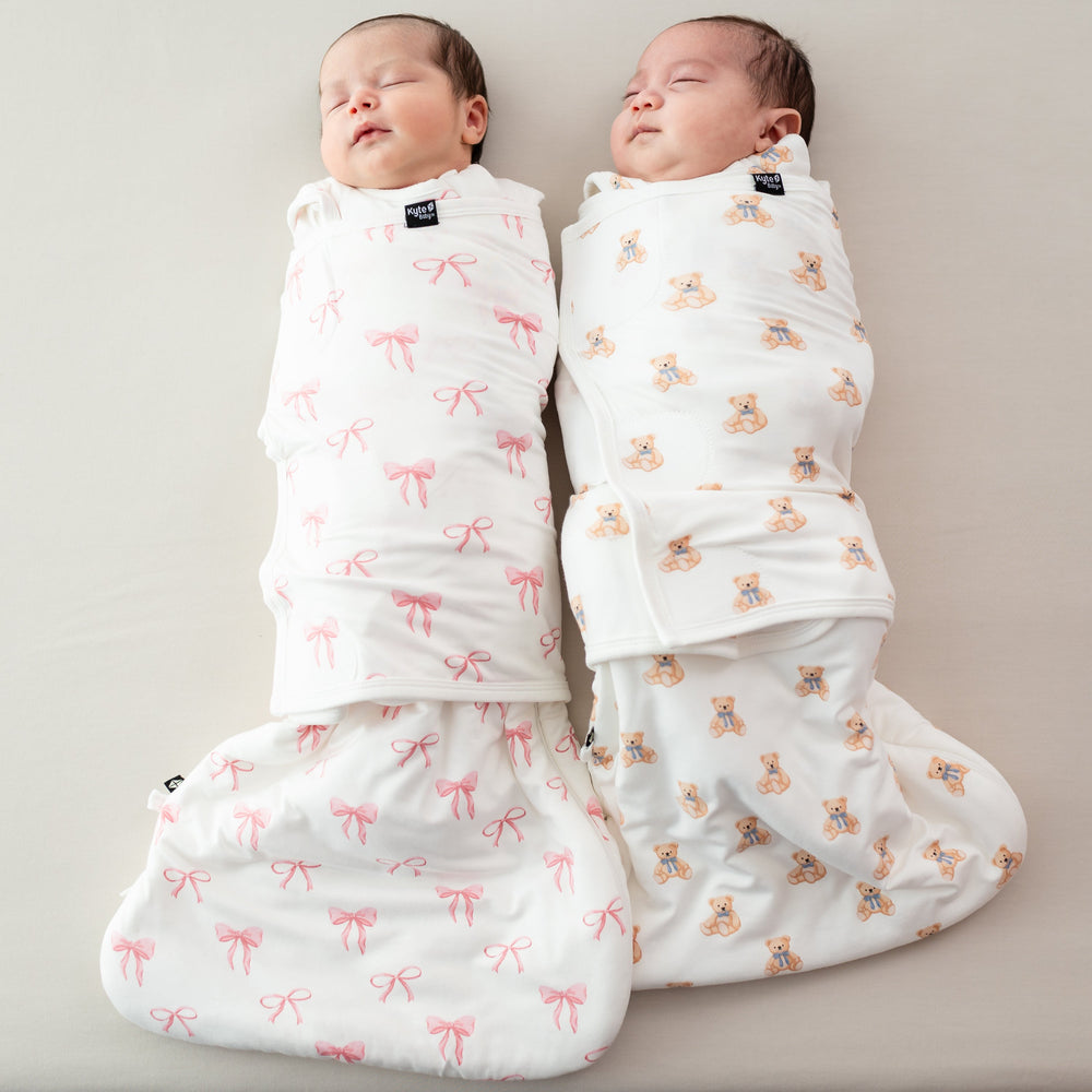 Kyte Bamboo Sleep Bag Swaddler XS | 1.0 TOG Bow