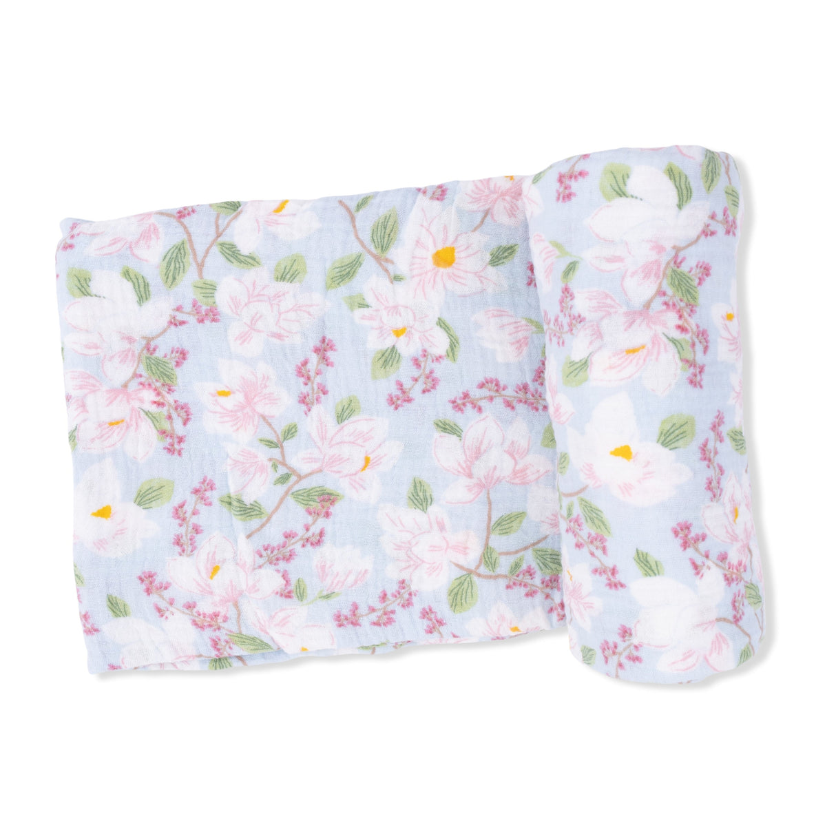Angel Dear Magnolias Swaddle Blanket