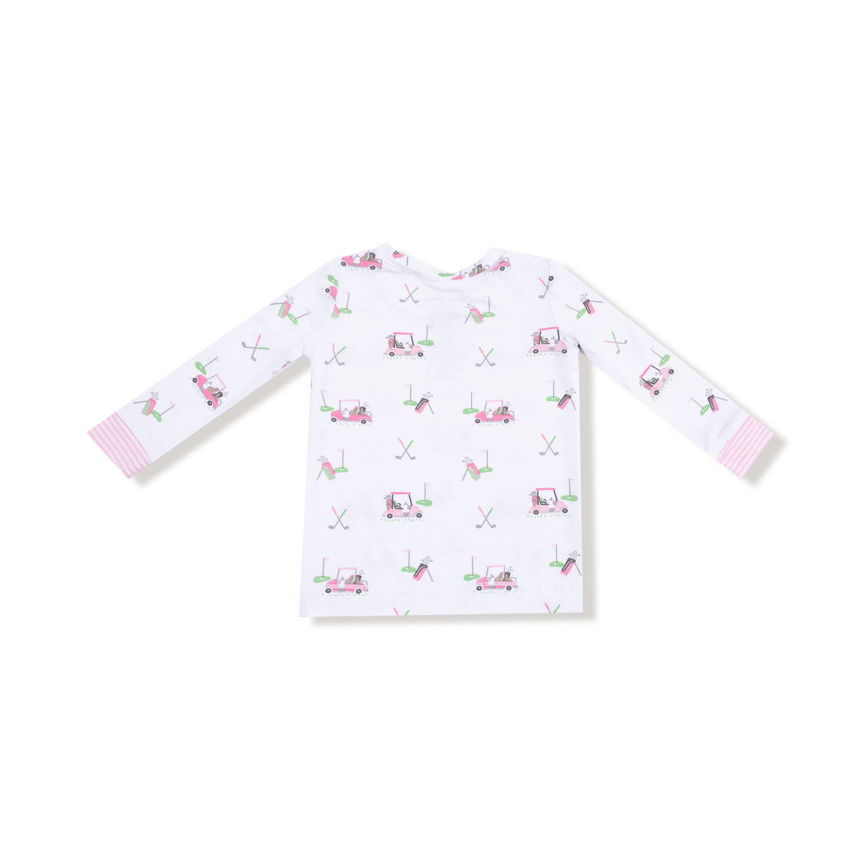 Angel Dear Baby Golf Carts Bamboo Loungewear Set | Pink