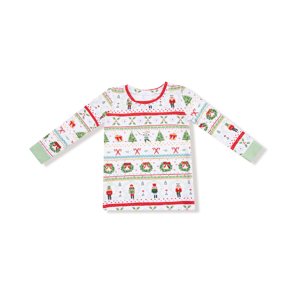 Angel Dear Nutcracker Fair Isle Loungewear Set