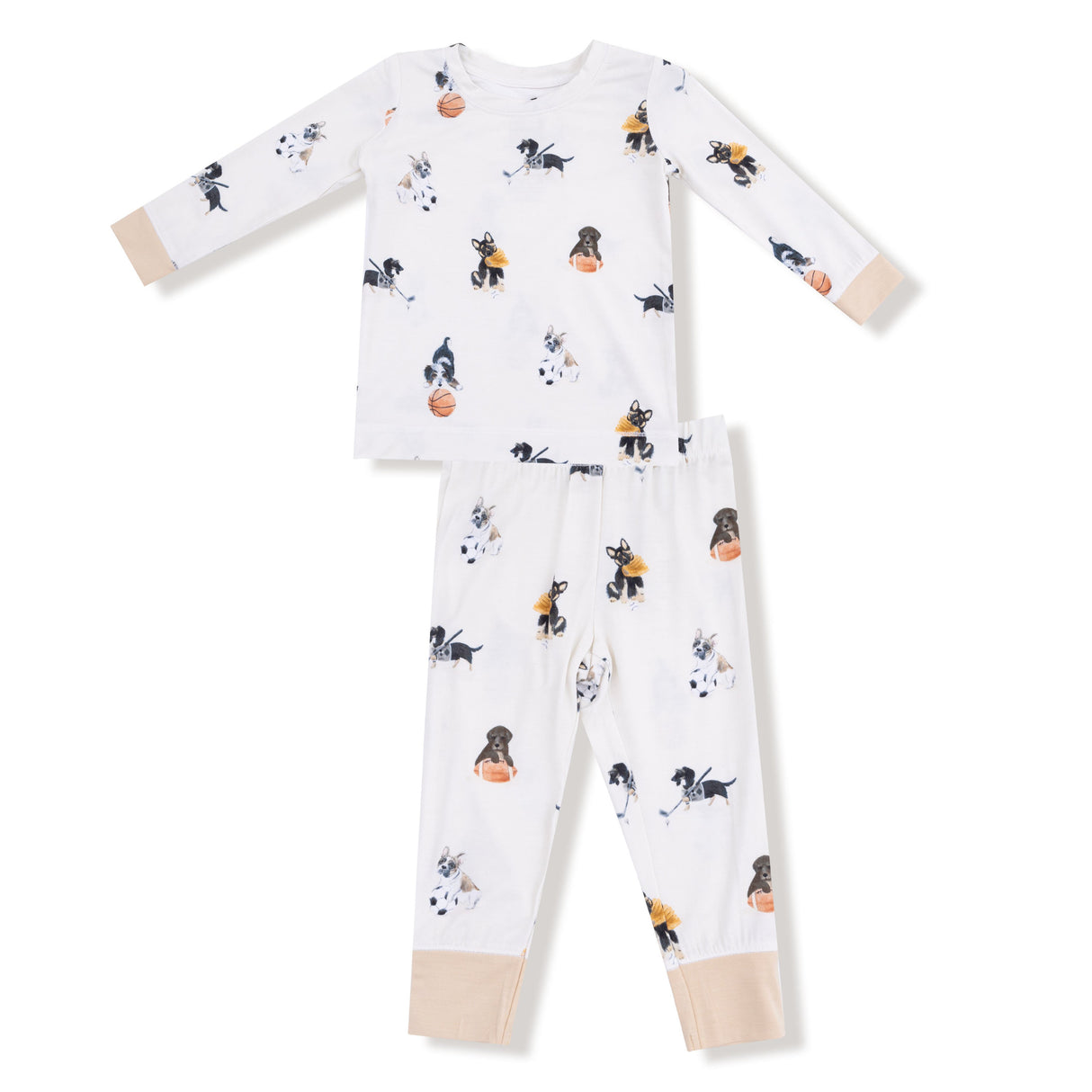 Angel Dear Sporty Puppies Bamboo Loungewear Set