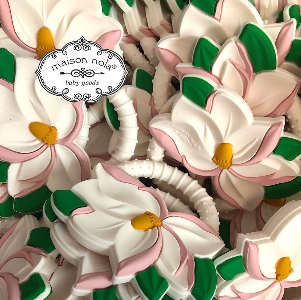 Magnolia Silicone Teether