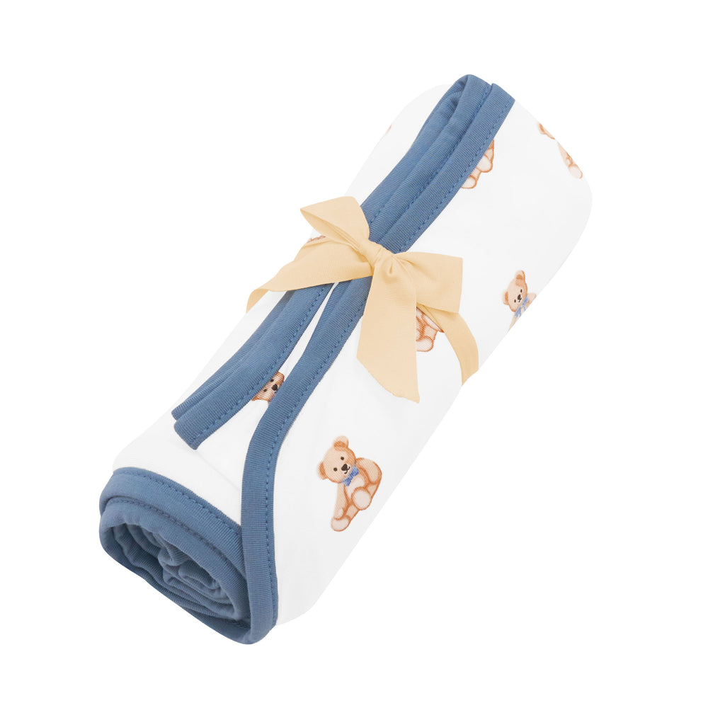 Kyte Bamboo Swaddle Blanket | Teddy Bear