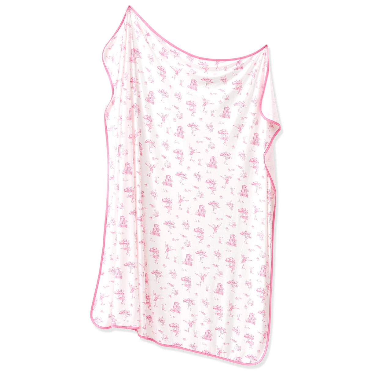 Kyte Bamboo Swaddle Blanket | Toile Ballet
