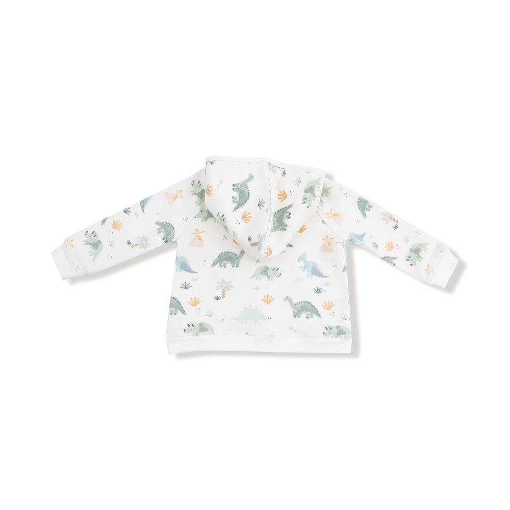 Angel Dear Soft Dinos Green Raglan Sweatshirt & Jogger Set