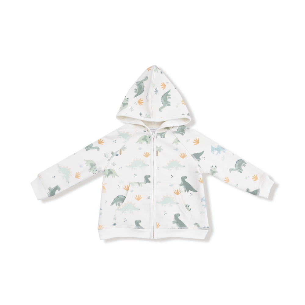 Angel Dear Soft Dinos Green Raglan Sweatshirt & Jogger Set