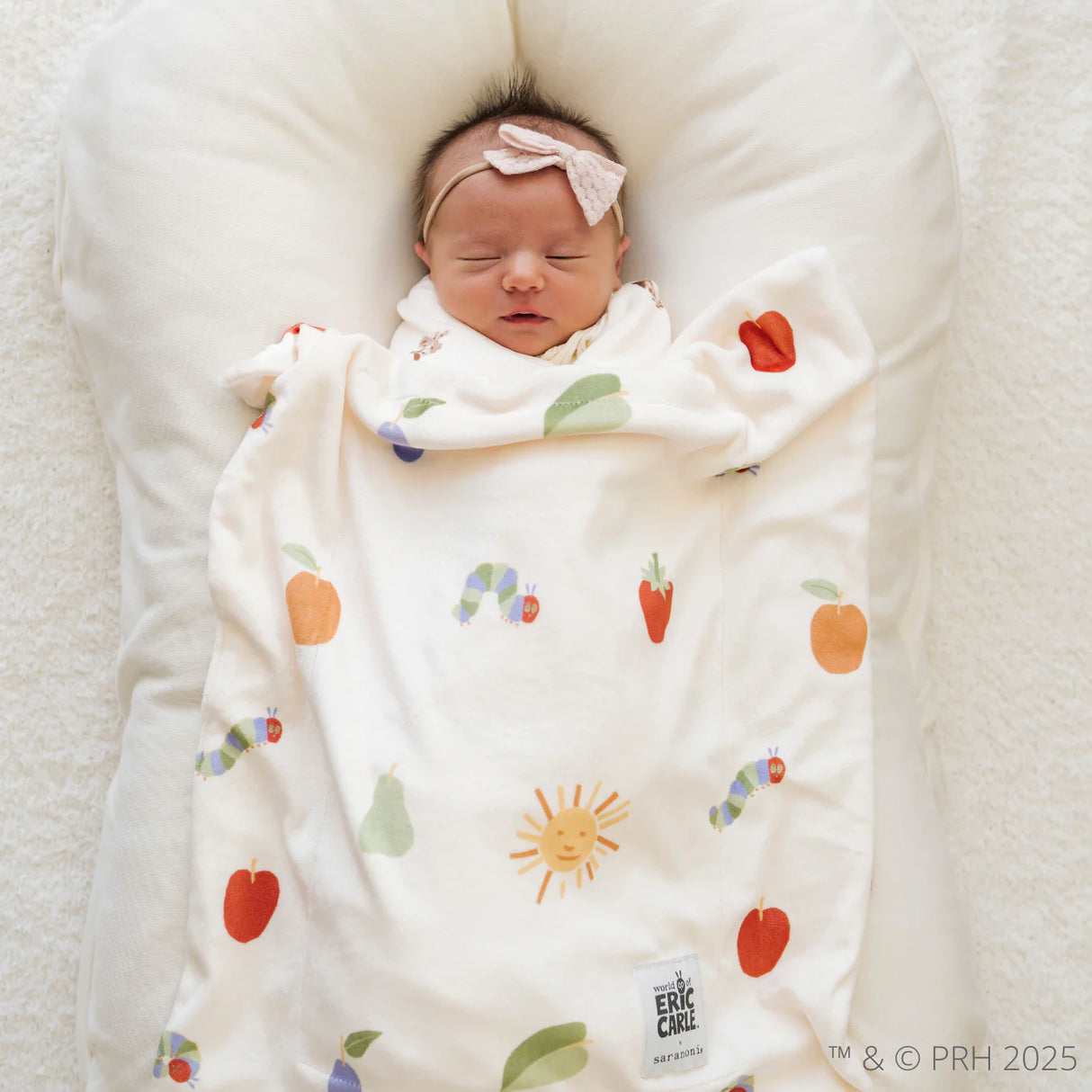 Saranoni The Very Hungry Caterpillar™ Minky Stretch Luxe Blanket