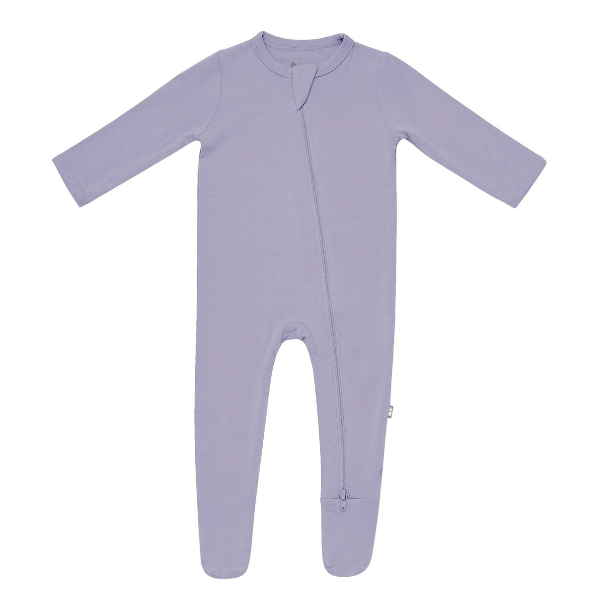 Kyte Bamboo Zippered Footie | Taro