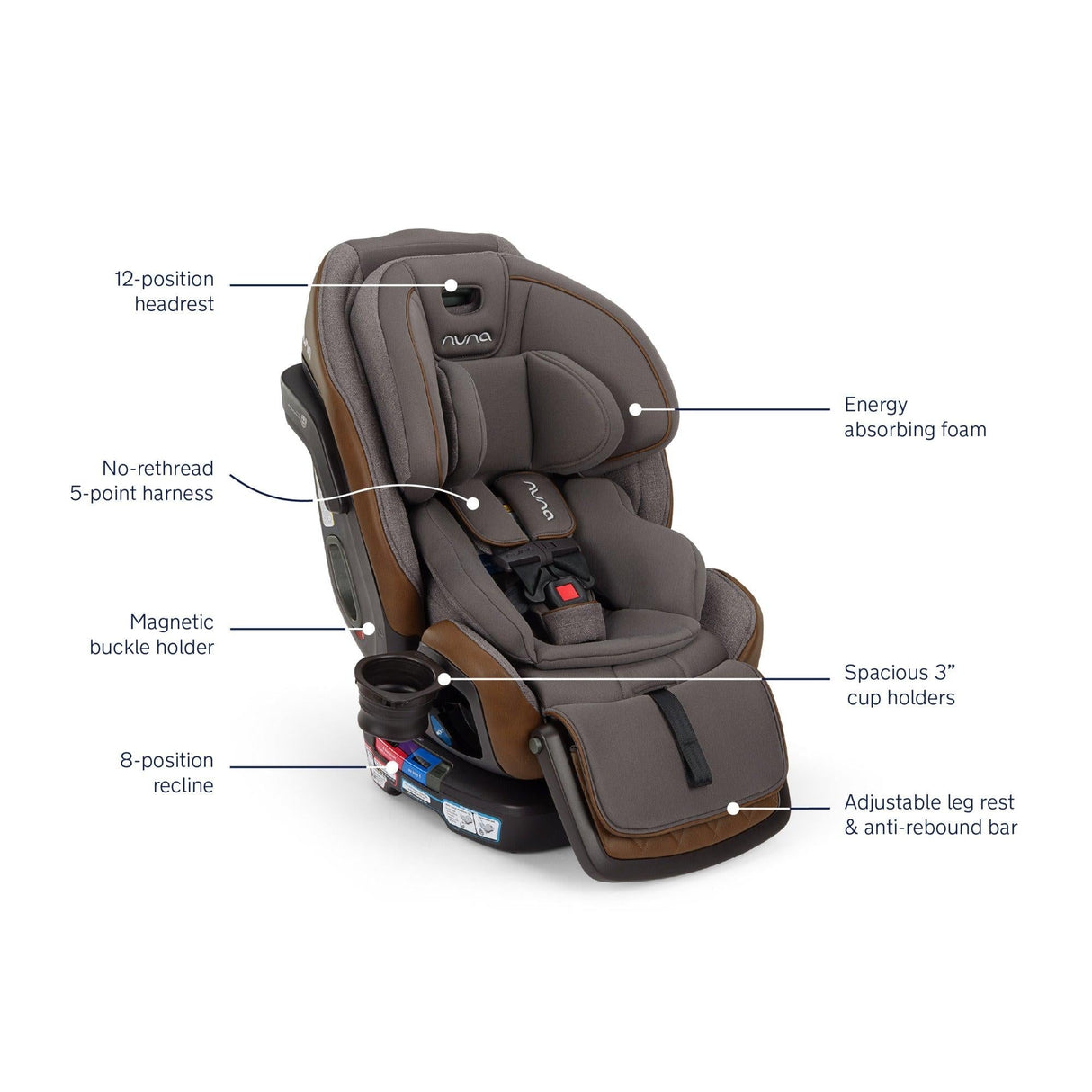 Nuna EXEC NEXT all in one car seat