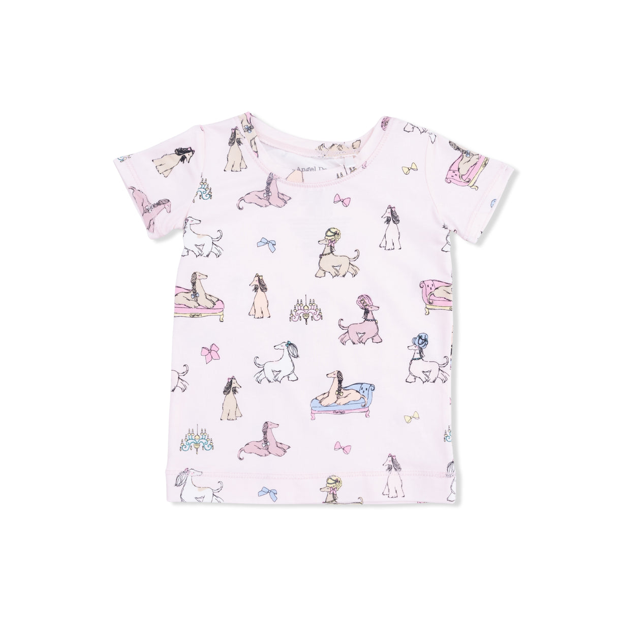 Angel Dear Fancy Hounds w/ Bows S/S Loungewear Set