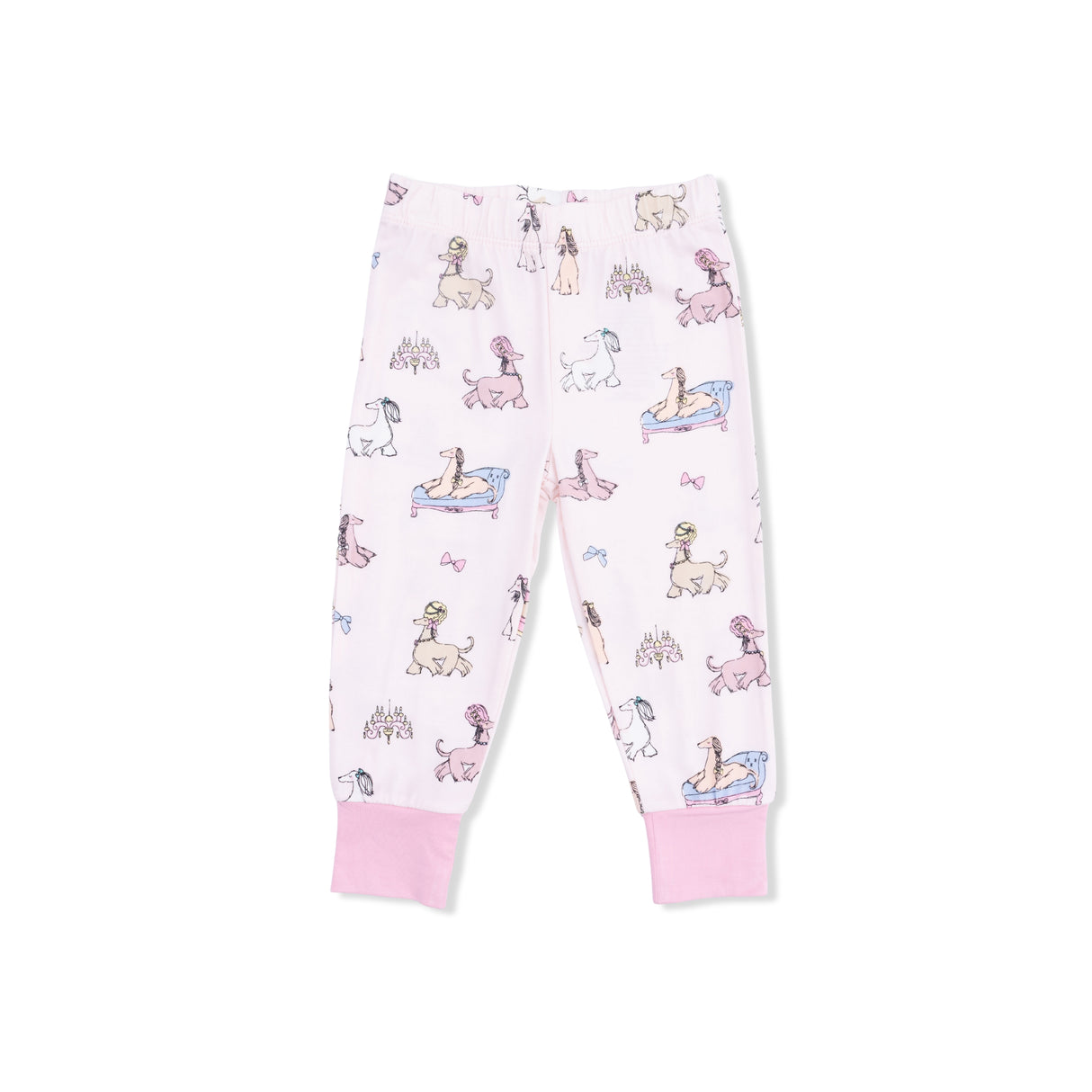 Angel Dear Fancy Hounds w/ Bows S/S Loungewear Set
