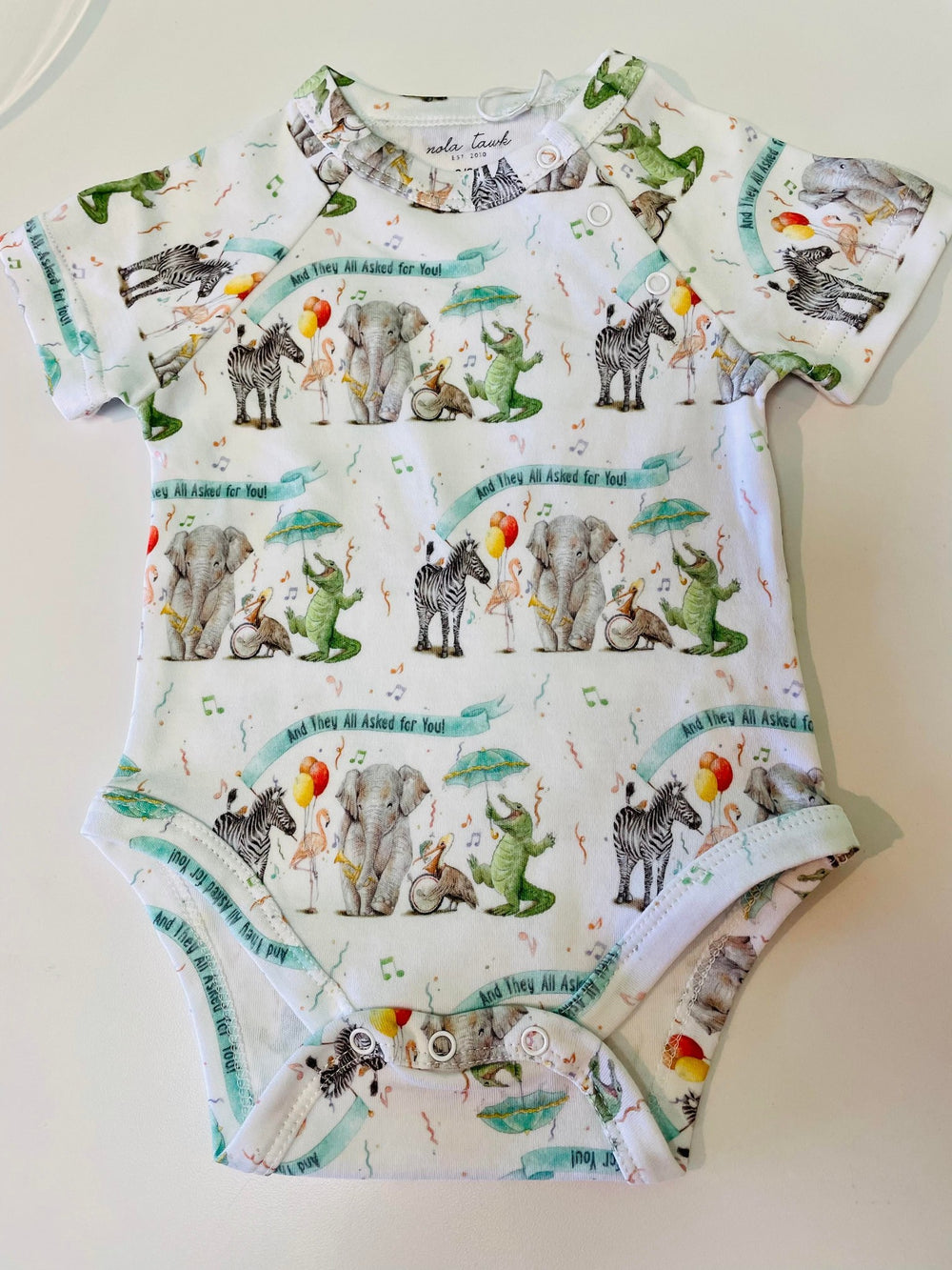 And They All Asked for You Organic Cotton Onesie