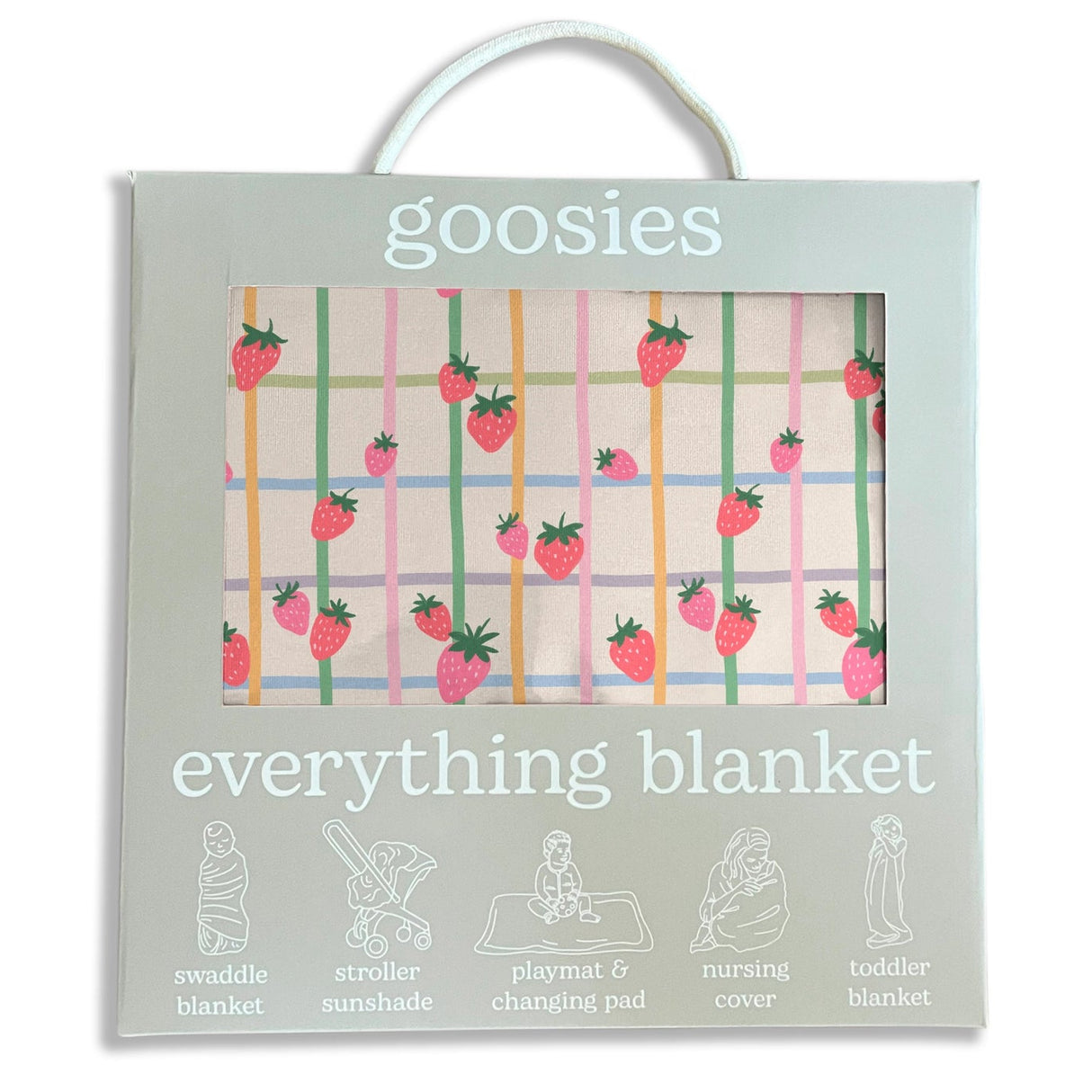 Goosies Berry Patch Bamboo Everything Blanket