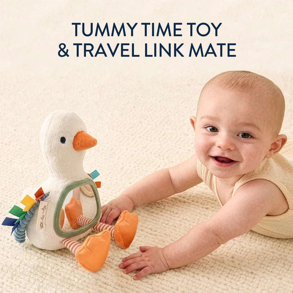 Itzy Ritzy Goose Itzy Bitzy Mirror™ Sensory Tummy Time Mirror